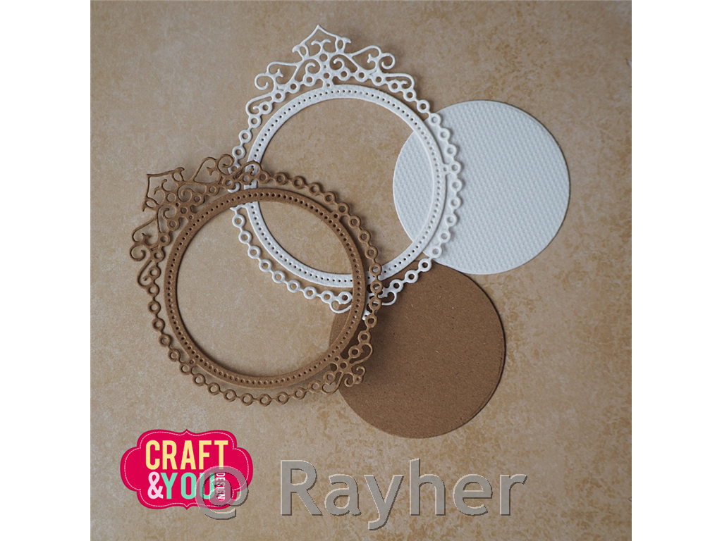 Rezalna šablona Eleganten okvir