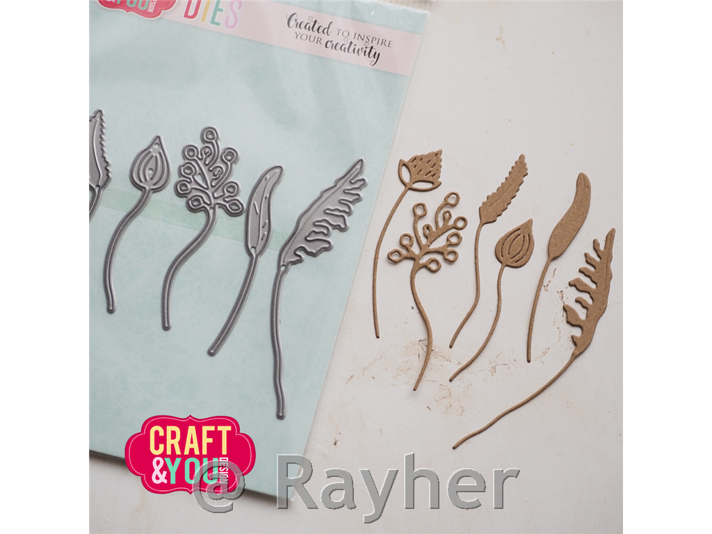 Rezalne šablone Travniško cvetje