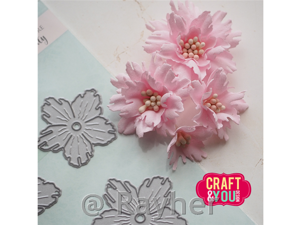 Rezalne šablone Vrtno cvetje 1