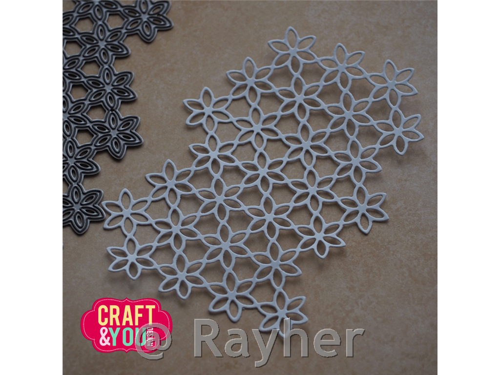 Rezalna šablona Cvetlično ozadje