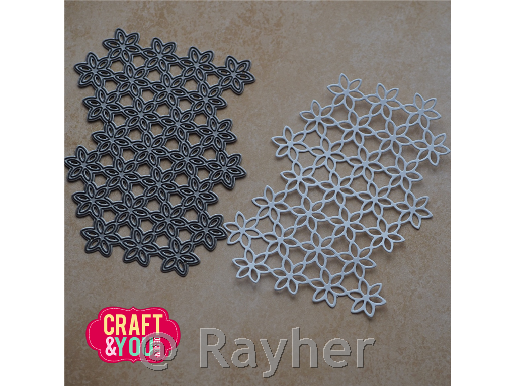 Rezalna šablona Cvetlično ozadje