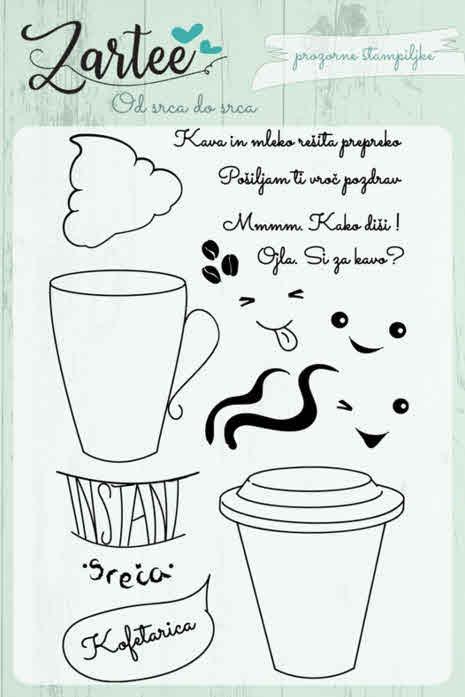 Štampiljke, Kofeetee, set 16