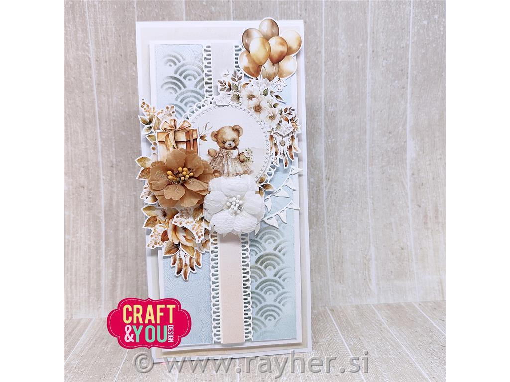 Rezalne šablone Mini Doily, set 3