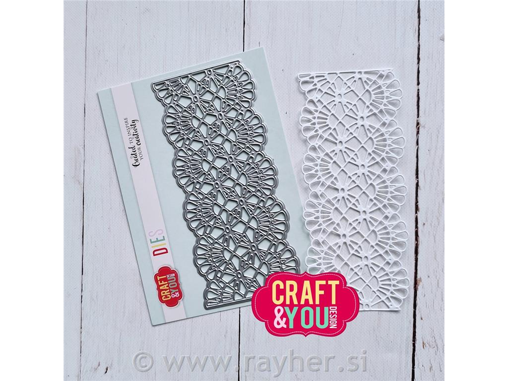 Rezalna šablona Čipka ozadje