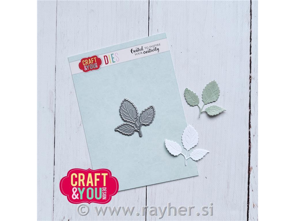 Rezalna šablona List vrtnice