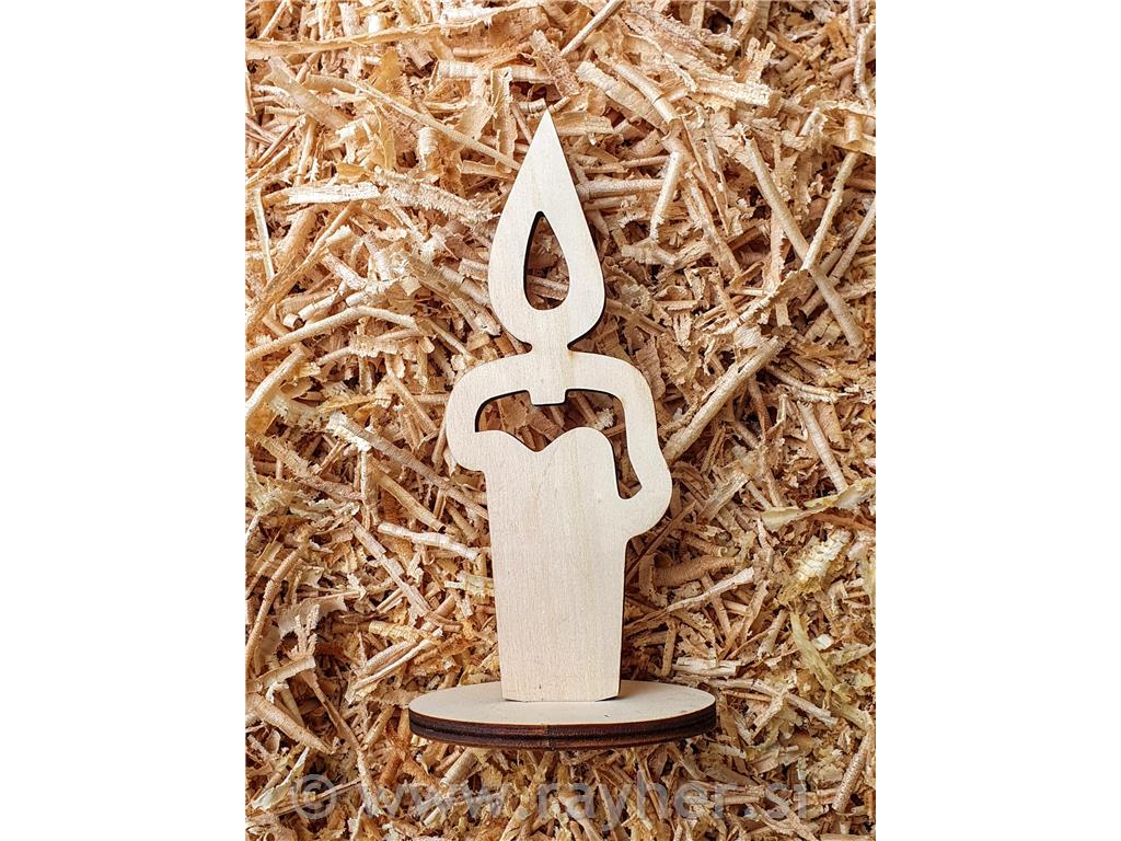 Wood font "Welcome home" FSC100%, natural, 24.5x11.6x0.4cm, tab-bag 1pc