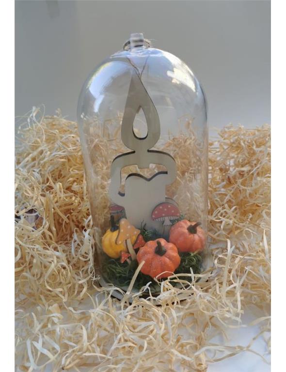 Wood font "Welcome home" FSC100%, natural, 24.5x11.6x0.4cm, tab-bag 1pc