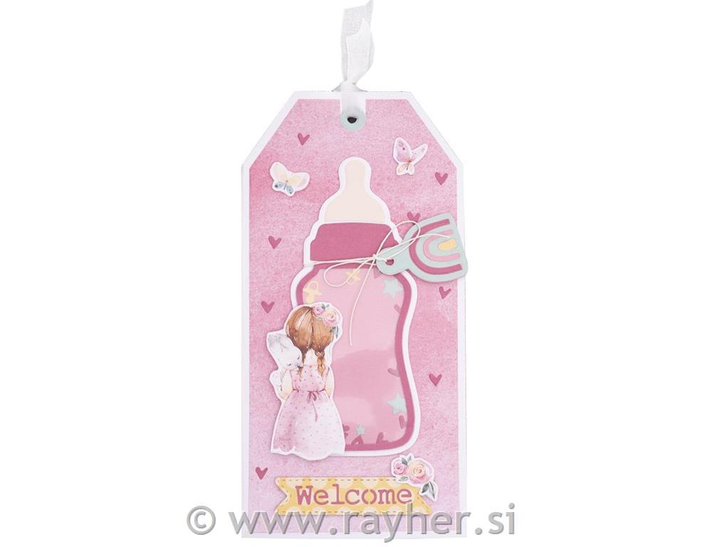 Rezalna šablona Otroška steklenička