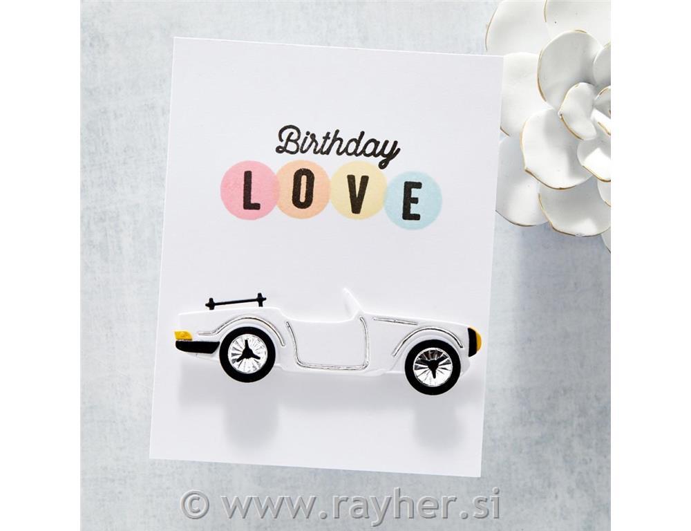 Šablona Spellbinders Etched Avto