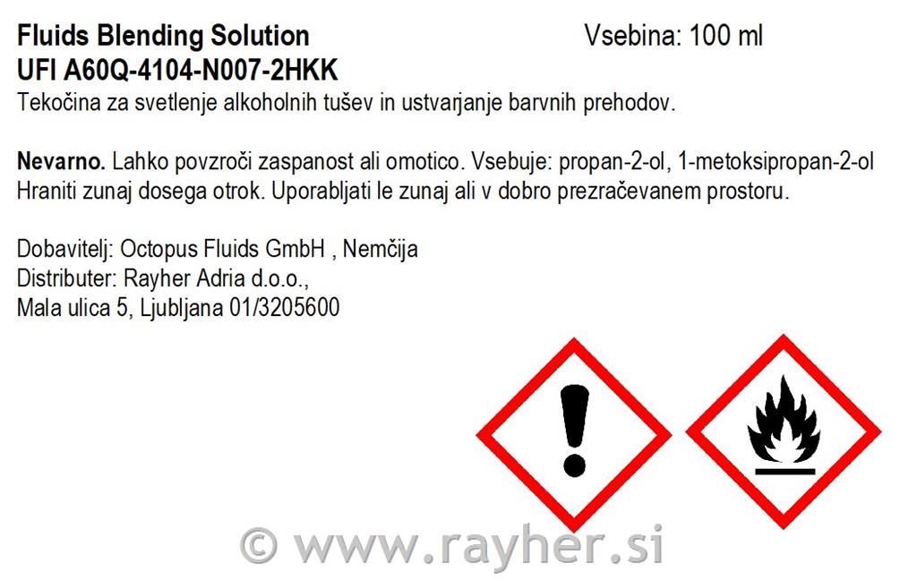 Blending solution Fluids 100 ml ,