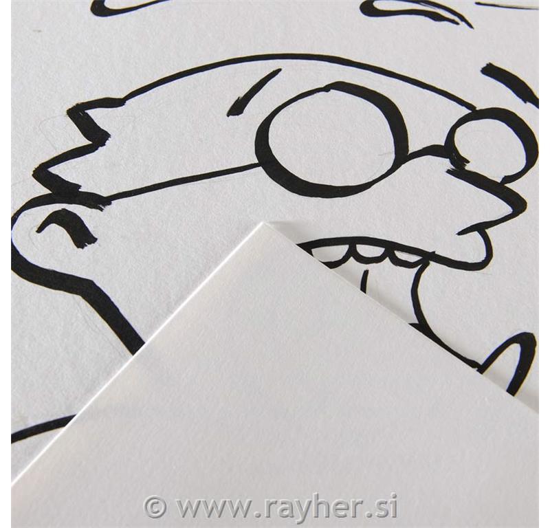 Skicirka Illustration A4 250 g, 12 listna