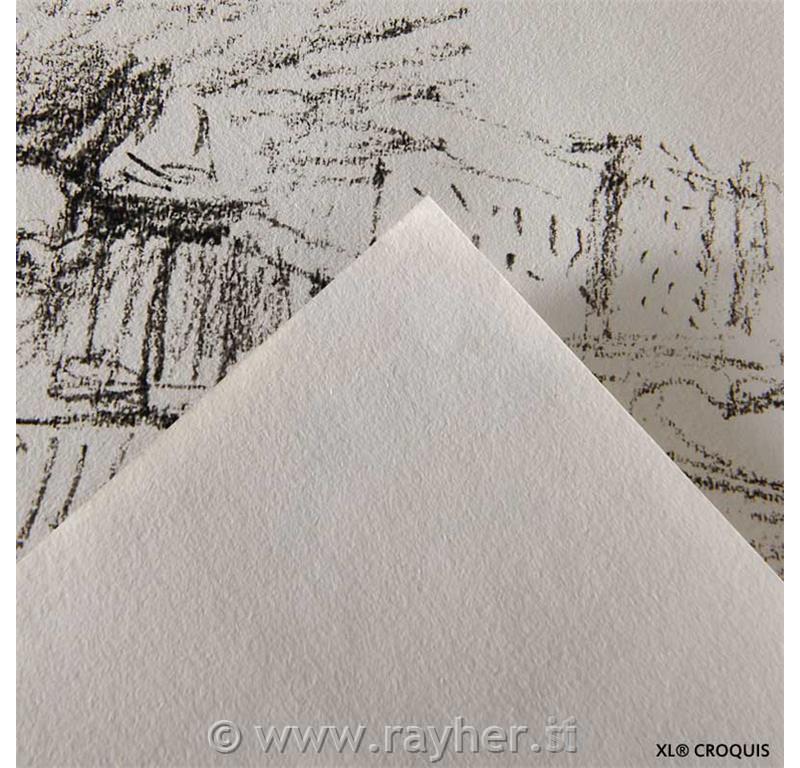 Skicirka spirala XL Croquis A4 90 g, 120 listna, leva spirala