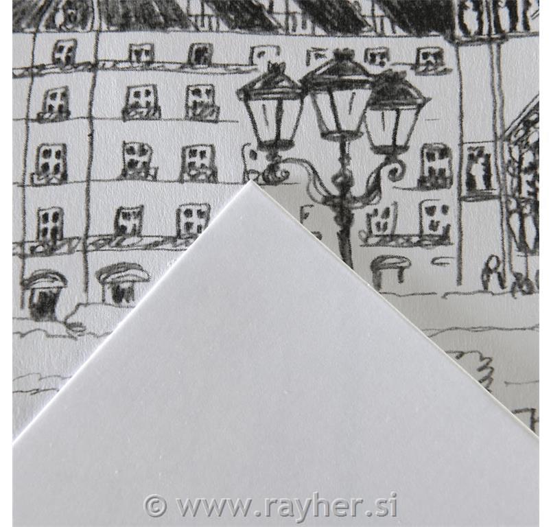 Skicirka spirala XL Bristol A3 180 g, 50 listna