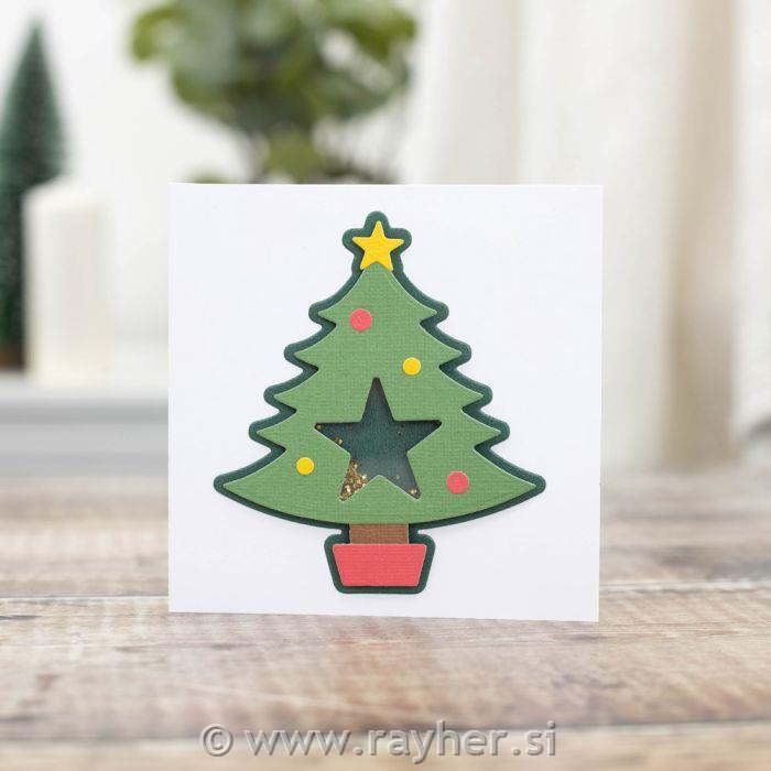 Rezalna šablona Christmas Tree