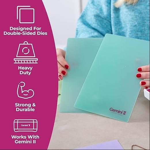 Gemini rezalni podlagi za dvostranske rezalne šablone