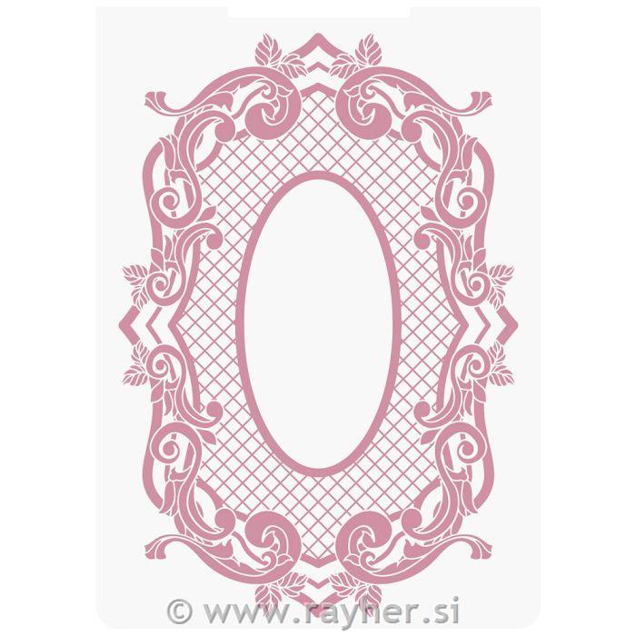 Teksturna plošča Baroque Frame