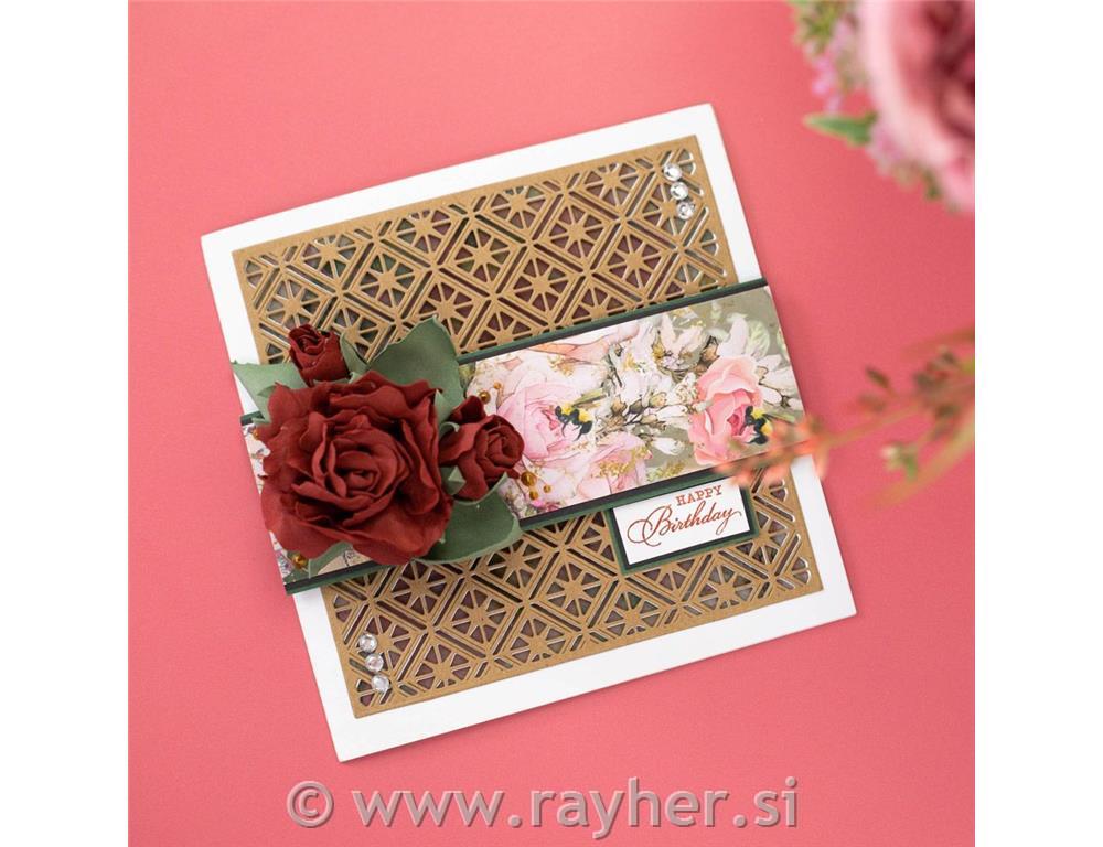 Rezalna šablona Classic Rose