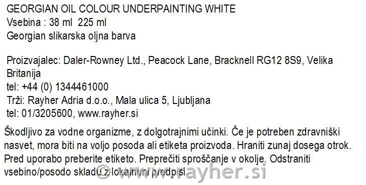 GOC 38ML UNDER PAINT WHIT L101