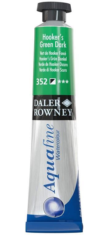 Akvarelna barva Aquafine 8ml, hookers zelena