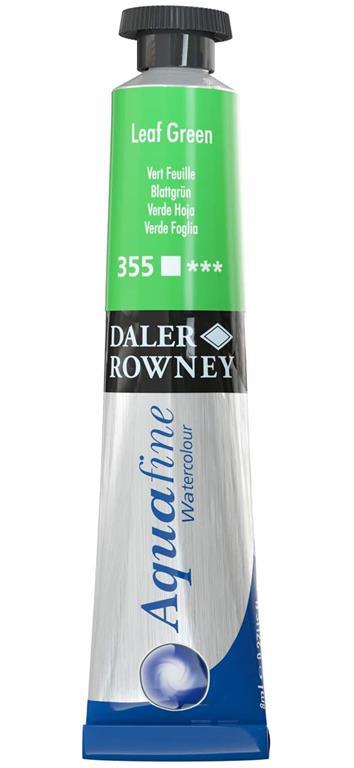 Akvarelna barva Aquafine 8ml, listnato zelena