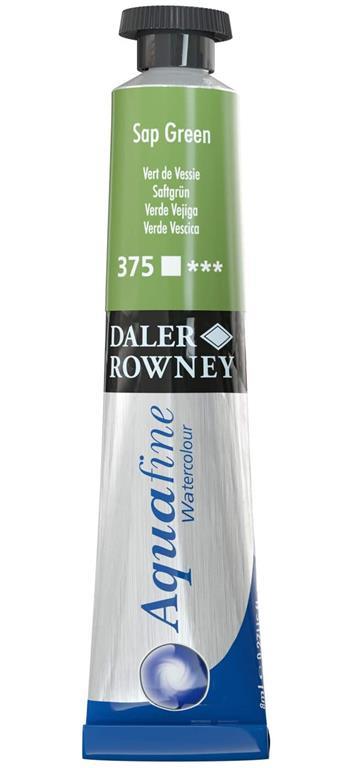 Akvarelna barva Aquafine 8ml, sap zelena
