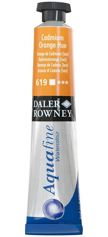 Akvarelna barva Aquafine 8ml, cad oranžna hue