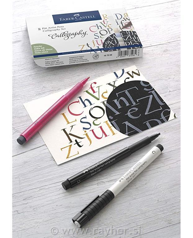 PITT Artist Caligraphy set 8