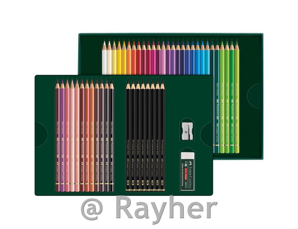Barvice Polychromos + svinčniki Graphite Matt set 50