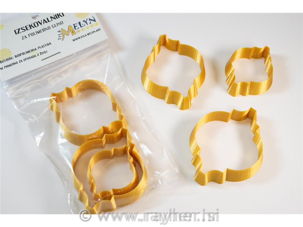 Izsekovalci lampijon 33-51 mm set 3