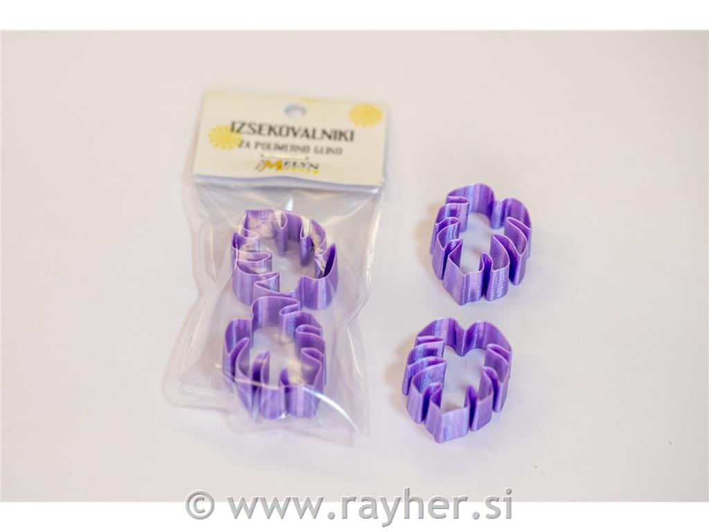 Izsekovalci monstera L+D 27 mm set 2