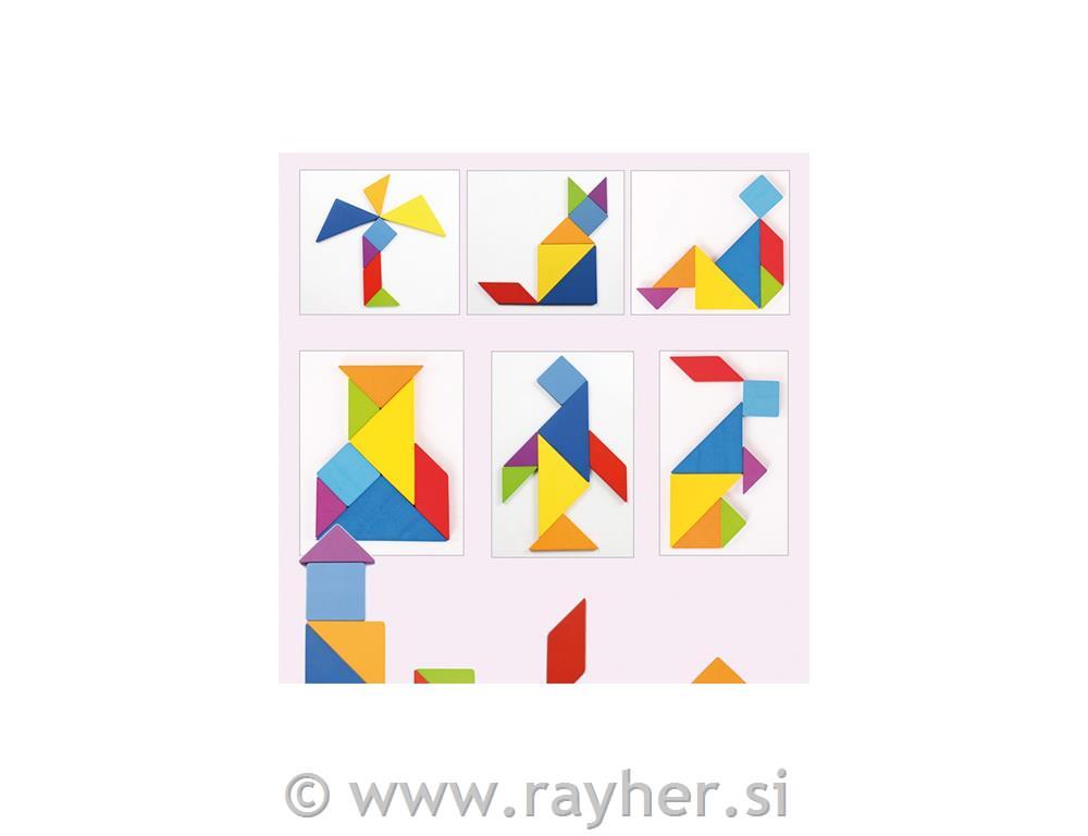 Lesena igrača Tangram