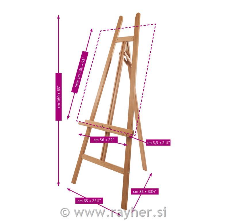 Slikarsko stojalo M/20 Lyre Display