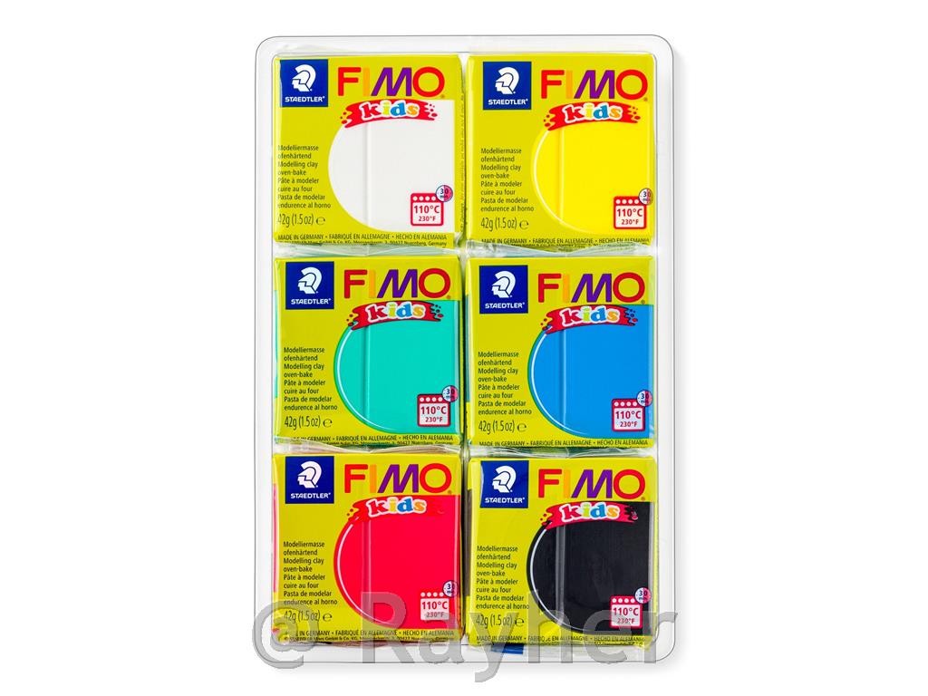 FIMO Kids osnovni set Basic, 6x42 g