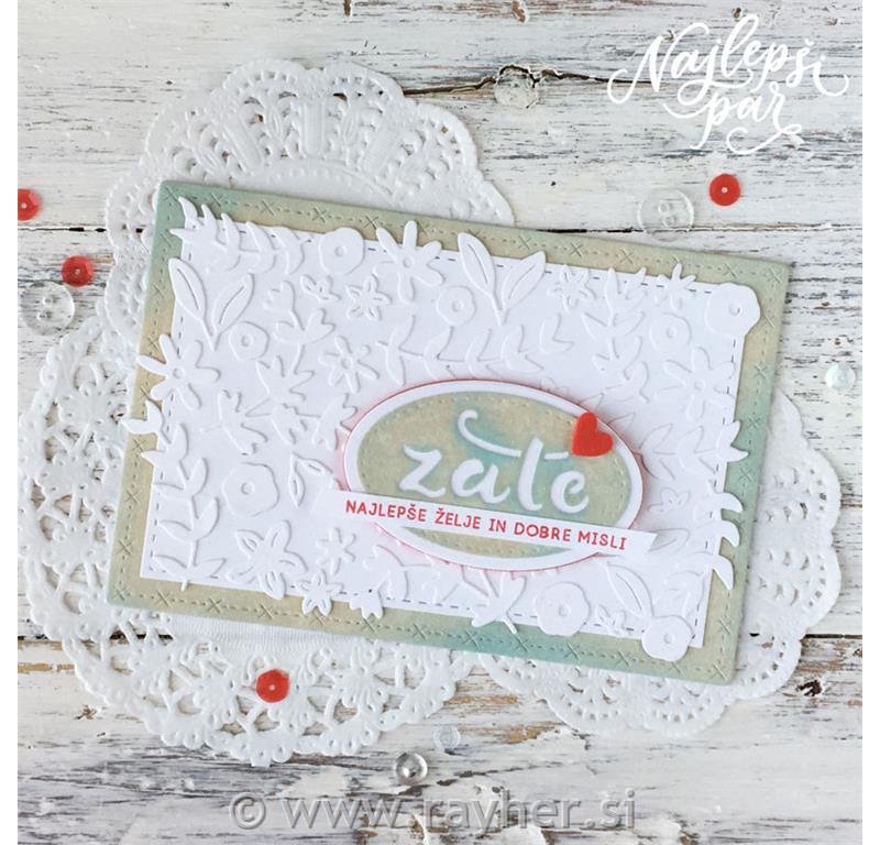 Rezalne šablone, Zate v ovalu