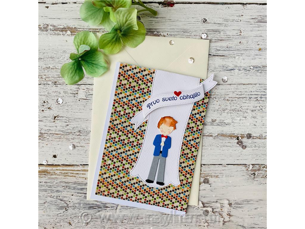 Cutting die Praying boy