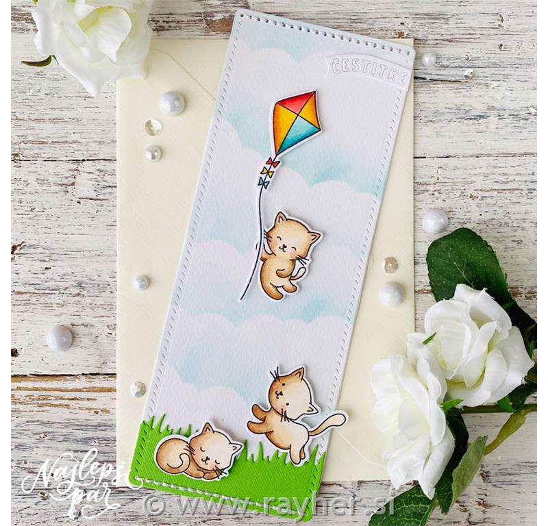 Rezalna šablona Mačje navihanke