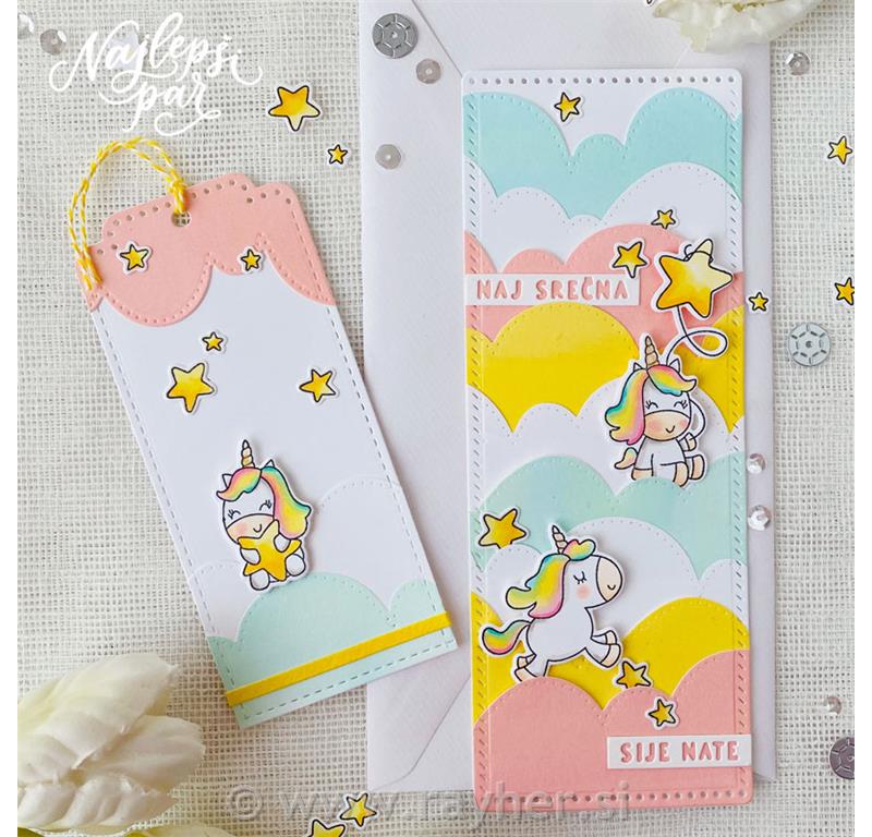 Cutting die Magical Unicorn