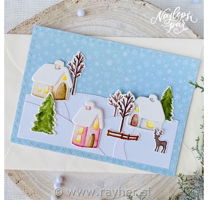 Štampiljke Zimska vasica