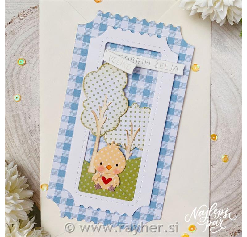 Cutting die Good Wishes (Slovene)