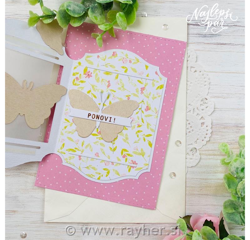 Rezalne šablone Razpri krila