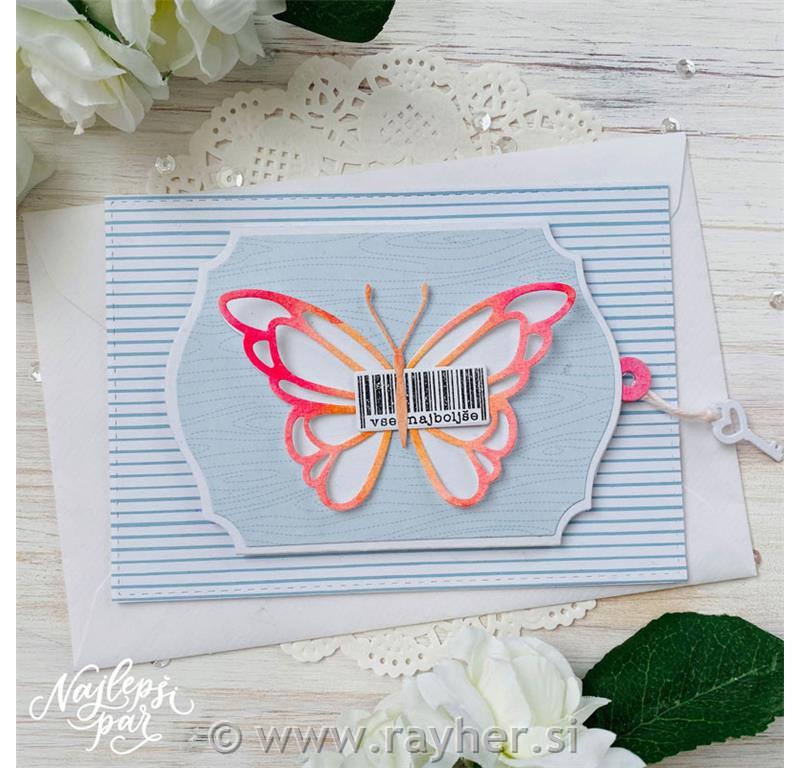 Cutting die Happy Birthday Slovene