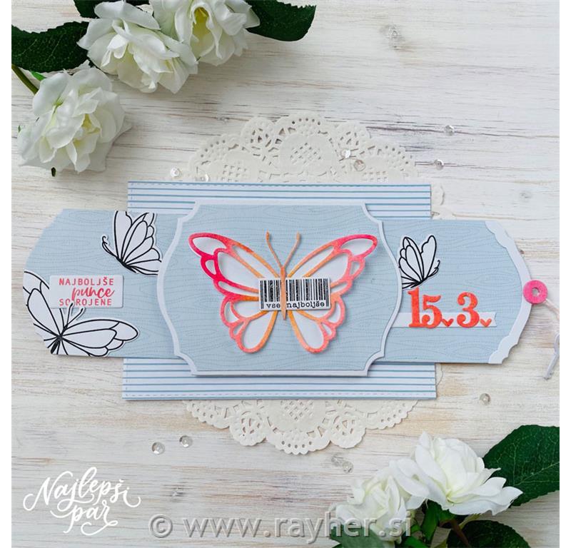 Cutting die Happy Birthday Slovene