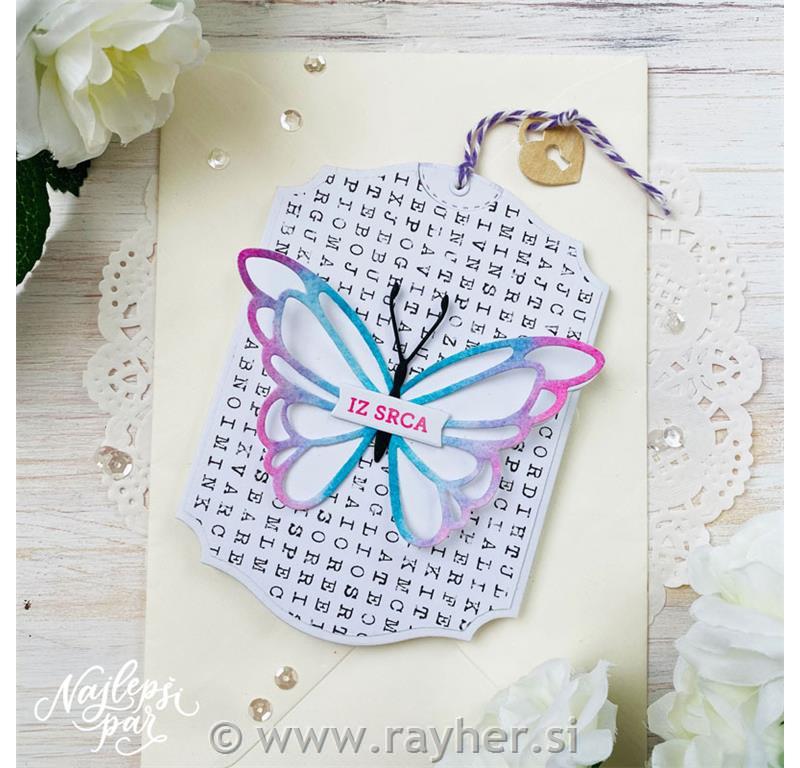 Cutting die Happy Birthday Slovene