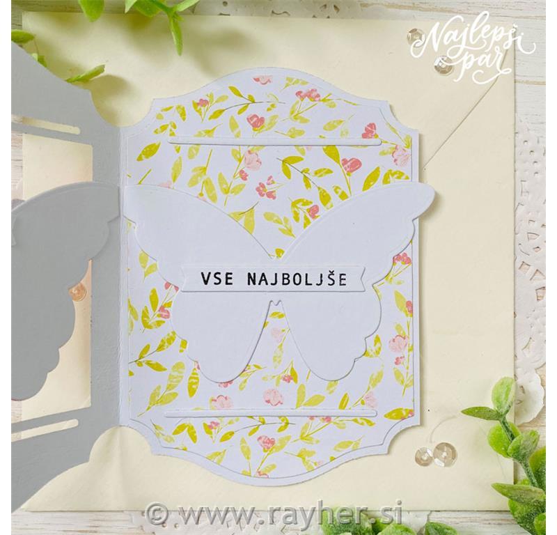 Cutting die Happy Birthday Slovene