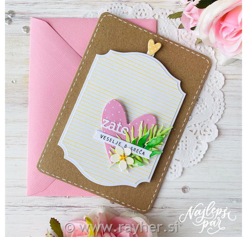 Rezalne šablone Tropsko listje