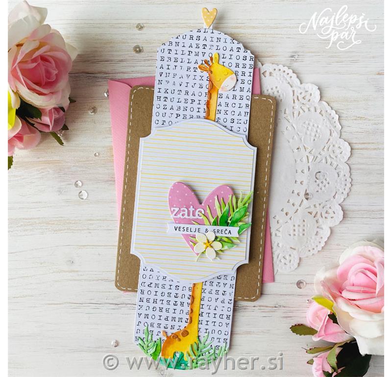 Rezalne šablone Tropsko listje