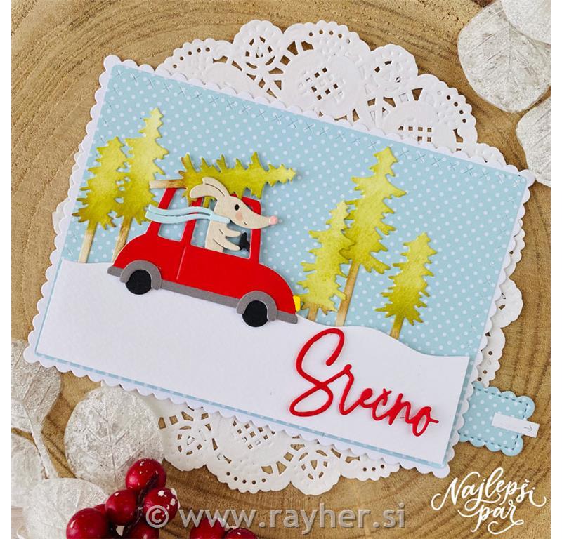 Rezalne šablone V gozdu