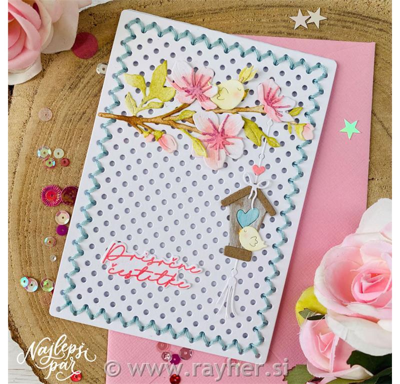 Cutting die Happy Birthday Slovene