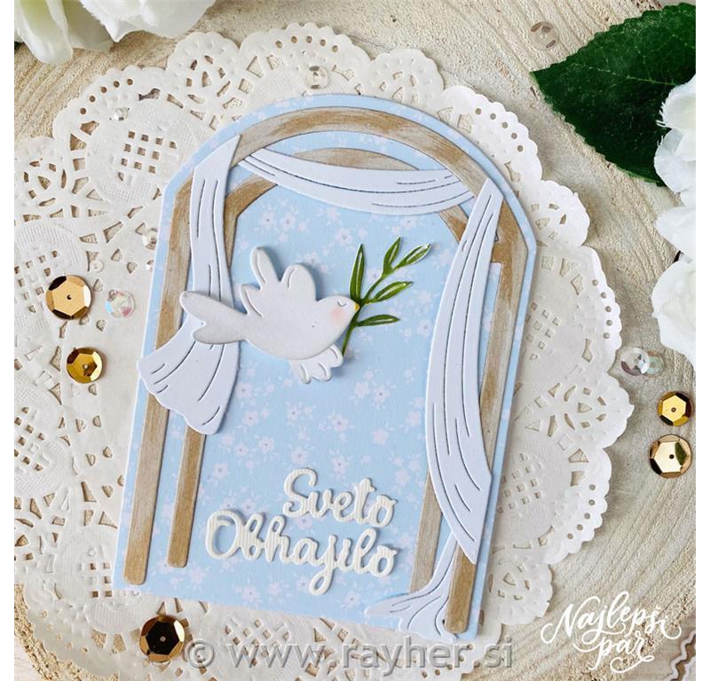 Cutting die Happy Birthday Slovene