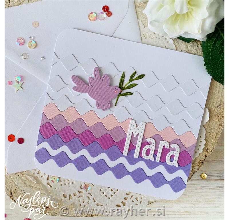 Rezalne šablone Bordure in trakovi